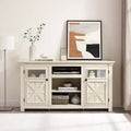 GDFStudio Valeska 60.23'' Farmhouse TV Stand Cabinet with 2 Doors and 5 Shelves