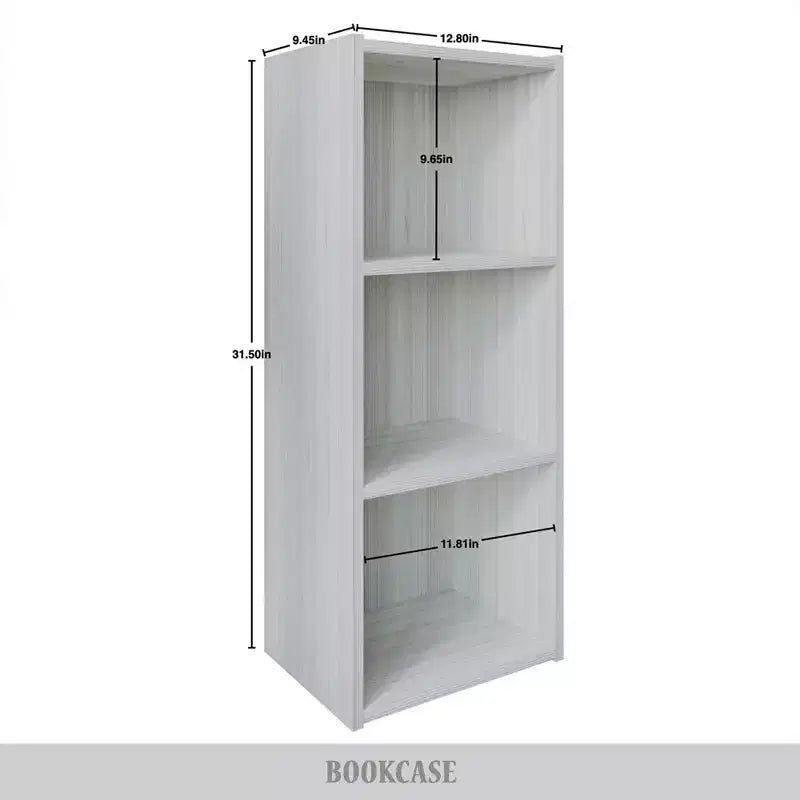 Libreria a 3 scomparti da 31,5 pollici