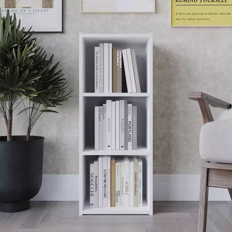 Libreria a 3 scomparti da 31,5 pollici