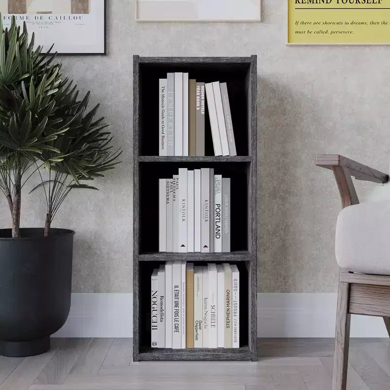 Libreria a 3 scomparti da 31,5 pollici