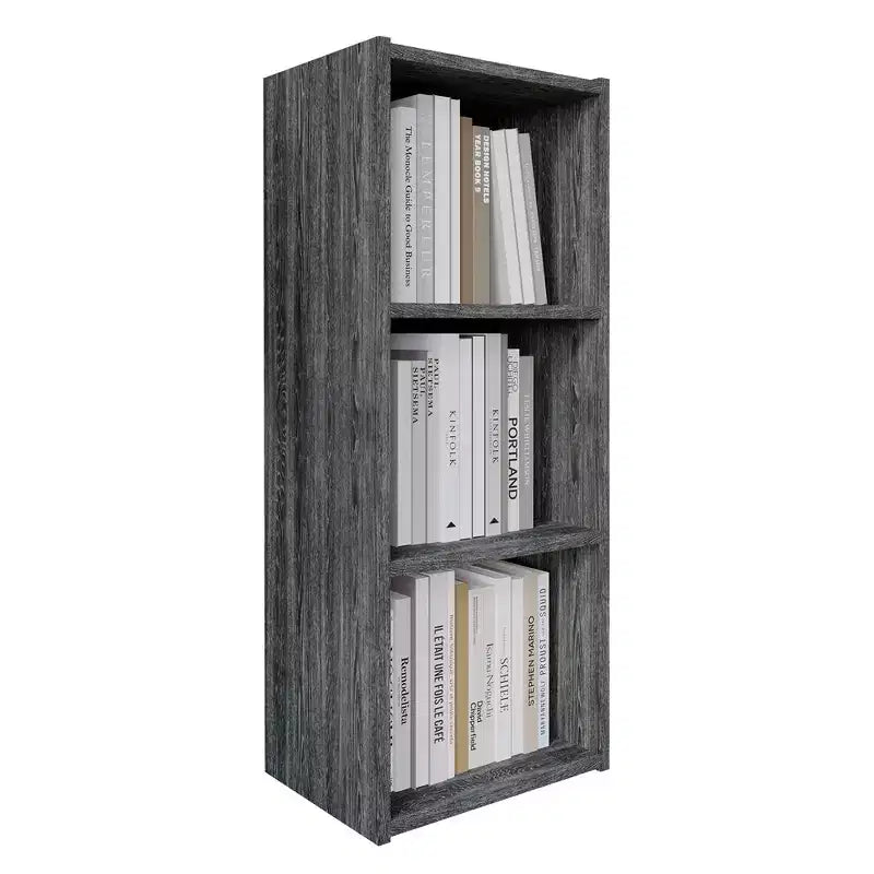 Libreria a 3 scomparti da 31,5 pollici