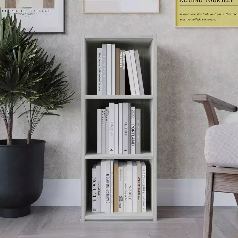 Libreria a 3 scomparti da 31,5 pollici