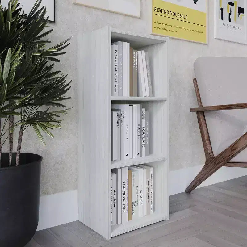 Libreria a 3 scomparti da 31,5 pollici